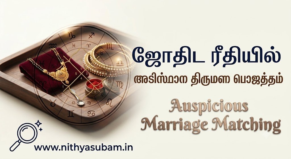 அடிப்படை திருமண பொருத்தம் அடிப்படை திருமண பொருத்தம்
